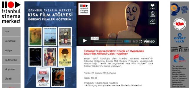 İstanbul Tasarım Merkezi Kısa Film Atölyesi Galası